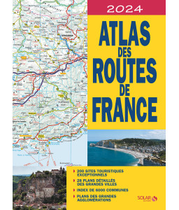 Atlas des routes de France 2023-2024