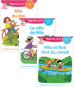 Mila au zoo + Le vélo de Mila + Mila et Noé font du canoë